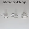 Heißer Verkauf Wasserpfeifen Silikon Wasserpfeifen Silikon Bongs Gelenk 14,4 mm lange Rohre Glasbongs Bunte Silikon-Fass-Rigs DHL-frei