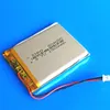 EHAO 504050 3.7V 1500MAH Lipo Uppladdningsbart Batteri JST 1.25mm 2 PIN-kontakt för DVD-pad Mobiltelefon Bluetooth Camera Tablet PC