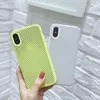 Hot Ins Silicone Case för iPhone X iPhone 8 Mjukt silikonväska till iPhone 7 DHL Gratis