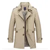 2022 trench coat masculino clássico casual masculino roupas longas jaquetas casacos outerwear para men33174113020075