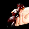 新しいガラスアナルプラグディルドセックスのおもちゃ女性アナルビーズバットプラグエロティックプロダクツ肛門快楽バットプラグディルドy18102305