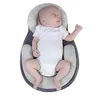 Baby Stereotypen Kussen Zuigeling Pasgeboren Anti-Rollover Matras Hoofdkussen voor 0-12 Maanden Baby Slaap Positioning Pad Cotton