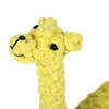 Pies żuć zabawki Pet Dog Toy Liny Giraffe Interactive Training Dog zęby Czyste i trwałe Bet Ball Zabawki Małe psy