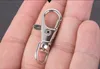 Silver Hummer Swivel Clasp Key Ring Clip 4mm Smycken Fynd Metall Split Ring Clip Hook Keyring Buckle Clasp Nyckelring