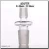 Other Smoking Accessories Glass adapter 10-10 14-14 14-19 standard male to converter different size for bong water pipe wholesale price