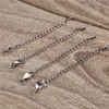 20pcs/lot 5cm Extended&Extension chain with lobster Clasps Jewelry Chains/Tail Extender Chain Drops With buckle for DIY Findings