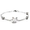 Korea style lovly girl crystal bracelet shiny plating panda bracelets for women nice gift Valentine's Day free ship