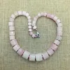 New Fashion Classic Women Choker Natural Stone Cube Bead Necklace Party Gift Pink Red Green Stone 20 Kinds