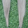 T1B/Grey Ombre 100g 1g/s 100s brazilian micro ring loop hair extensions Straight Micro Link Human Hair Extensions