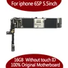 Per scheda madre iPhone 6S Plus da 5,5 pollici 16 GB 64 GB Full Chip Original IOS Scheda madre sbloccata senza Touch ID Scheda logica ufficiale