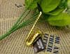 IN STOCK Brand New Gold Saxophone design pipe handle spoon smoking pipe metal pipe