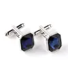 Crystal Cufflinks Cuff Links زر الأكمام للنساء القمصان اللباس بدلات أزرار كوفلينك مجوهرات الزفاف هدية إسقاط الشحن 170609