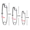 10Pcs Fishing Clip Snap Long Line Stainless Steel Clips Sea Fishing Connector Saltwater Swivel Fishing Snap2121915