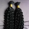Mongol Afro Kinky Curly sans trame de cheveux humains en vrac pour le tressage 100g Kinky Curly Mongol Bulk Hair 1pcs Human Braiding Hair Bulk5357959