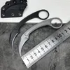 New Arrival Bas13 Claw Karambit Noże Taktyczne 440C Kamienne Blade Pełna Tang Stalowa Rękojeść Stały Nóż Nóż Nóż