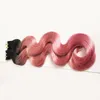 T1B/Pink Ombre Tape in Hair Extension 100G 40pc body wave Skin Weft Tape in Hair Extensions Human Remy Colored Hair Extensions