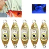 Novelty Lighting 5pcs 6 cm24 inch LED Underwater Eye Shape Glowing Fishing Lure Bait Light Lamp Tackle Tool1755123