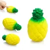 2018 Jouets pour bébé Nouvelle arrivée Jumbo Cartoon Ananas Squishy Slow Rising Sac Sangles de téléphone portable Charms Porte-clés Pendentif Funny KidsToy Cadeau