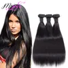 Indian Virgin Cheveux raides 4 Bundles 30 pouces 8A Indian cheveux raides non transformés Weave Bundles 100% indien droit prolongements de cheveux humains