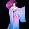 Chinese folk dance fairy fancy costume women's classical dance dress traditional oriental clothing ancient royal Stage Dance wear