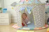 Дом для детей игра палатка Blue Price Castle Best Gift для детской детской палатки Playhouse Kids Outdoor Toys