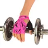 Vrouwen Gym Fitnesshandschoenen Bowlen Dumbbell Halve Vinger Groves Workout Gewichtheffen Training Wandelen Barbell Yoga Sport Glove Guantes Luva