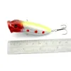 Hengjia Popper fiske Lure 10 stycken Hårt plastfiske bete 65cm13g flytande vatten bad bete wobblers fiske tackling6244301