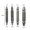 Freeshipping 4Pcs/lot Screw Extractor Drill Bits Guide Set Easy Out Bolt Stud Remover Broken Soeed Out DamagedTool