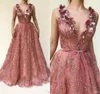 Fairy Prom Dresses V Neck Appliqued Sequined A Line Sweep Train Belt Bow Billiga Special Occasion Klänning Skräddarsydda Kakor