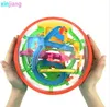 138 Pasos 3D Intellent Magic Maze Ball Rolling Ball Puzzle Game Cerebro Teaser Niños que aprenden IQ Balance Juguetes Educativos