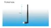 10 pz Comfast mini usb WiFi USB 2.4G Adattatore Wifi per PC Ricevitore di Rete Wireless 5dBi antenna wifi Per WindowsXP/7 Vista Linux