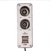 5V1A двойной USB-порт 2-полосный автомобильный прикуриватель разветвитель автомобильного зарядного устройства адаптер постоянного тока 12V4504682