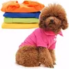 Baumwoll-Hundekleidung, Haustiermantel, Sicherheitsweste, Teddy-Welpenkleidung, Haustierkleidung, Polosingle, solide Haustierjacke, weich und bequem