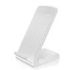 Chargers 2 Coils Desktop Fast Qi Wireless Charger Holder Stand Pad för iPhone 8 Plus X Samsung S8 Plus Universal Fast Portable Charger 9V/1