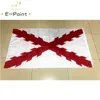 Vlag van Spanje Spaans Kruis van Bourgondië 35ft 90cm150cm Polyester vlag Banner Decoratie Flying Home Garden Vlag Feesten4291033