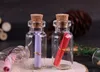 Glass Bottle With Cork Multi Standard Drift Vial Wishing Bottles Empty Transparent Small Phial Stopper Packaging Vials Hot Sale SN1410