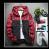 Höst kamouflage jackor män mode utskrift hooded bomber coat slim passform man windbreaker casual kläder ytterwear m-2xl