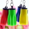 Forma di fiore portatile grazioso flash luminoso flash cotta chiave mini torcia torcia torcia torcia plum keyring per escursioni