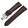 T035 Couturier Watch Band Buerfly Clasp Strap Wrist Bracelet 22mm 23mm 24mm242L用の曲線端端革のウォッチバンドツール