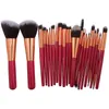 MAANGE Pro 22pcs Cosmetic Makeup Brushes Set Blusher Eye Shadow Brow Lip Powder Foundation Make up Brush kit Beauty Essentials