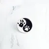 Miss Zoe me vijf! pin palm en poot pins Leuke Hond puppy Katje Broche Pins DIY Badge Gift Sieraden voor vrouwen meisje kids