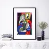 Akwarela Światowy Światowy Picasso Kobiety Abstrakcjonistyczny Malarstwo Na Płótnie Home HD Drukuj Pokój Deco Wall Art Decorate Plakat