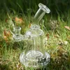 Glass smoking bong banger hanger set including 2mm 90 degree quartz banger dab rig of high borosilicate glass 965