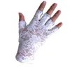 2016 Women vintage Amazing Goth Party sunscreen Sexy Dressy Lace Gloves anti-uv Mittens Fingerless Style