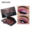 DROP 6pcs/lot BEAUTY GLAZED Brand 18 Colors Eye Shadow Easy To Wear Eyeshadow Natural Matte Shimmer Palette Long-lasting Eyes Makeup