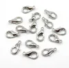 1000pcs/lot Jewelry Findings Lobster Clasps Hooks Gold/Silver/Bronze For Jewelry Making Necklace Bracelet Chain DIY 14mm