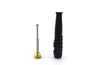 Detachable copper head pull rod double filtration pipe fittings new ebony carving craft solid wood cigarette holder