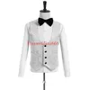 Handsome Jacquard Arrival Custom Color Wedding Groom Tuxedos Men Suits Wedding/Prom/Dinner Man Blazer(Jacket+Tie+Vest+Pants)