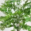 Bouquet of Fern tree 1pc artificial plants Fern leaf eternal plastic table plants for office hotel home Wedding Decoration