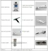 Multifonctionnel Hydra Dermabrasion Oxygen Jet Peel Vacuum Pen BIO Microcurrent PDT Bio-Light Therapy Soins de la peau Élimination des rides
